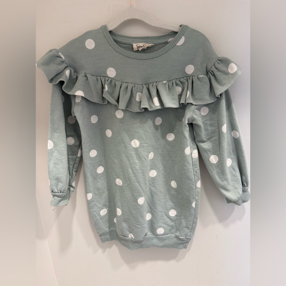 Jessica Simpson Polka dot sweatshirt dress